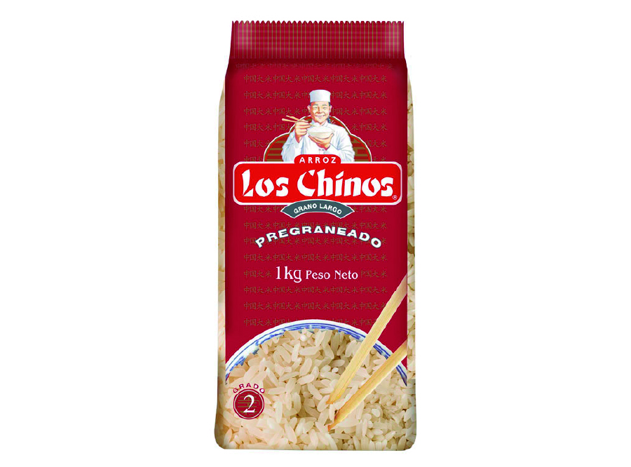  ARROZ   1 KG GDO.2 LOS CHINOS PRE-GRANEADO 