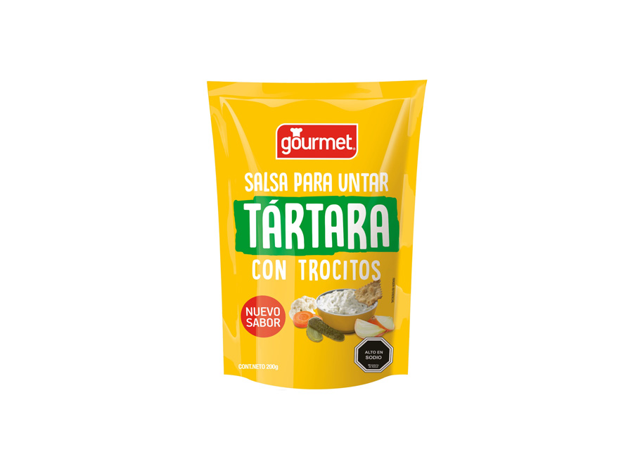  SALSA P/UNTAR TARTARA 200 GR GOURMET 
