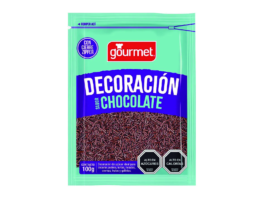  DECORACION CHOCO CRUNCH 80 GR GOURMET 