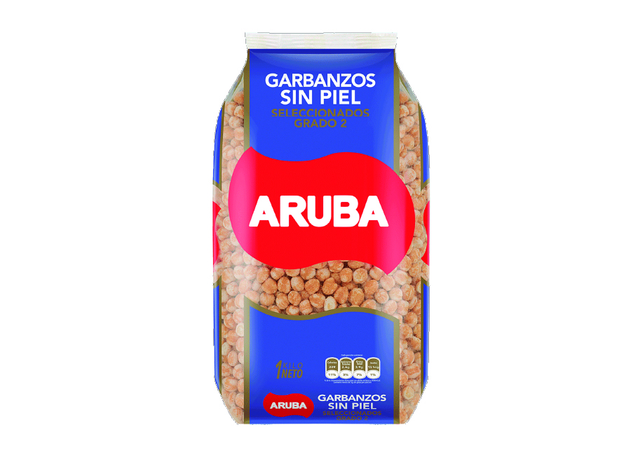  GARBANZO S/ PIEL 1 KG ARUBA 