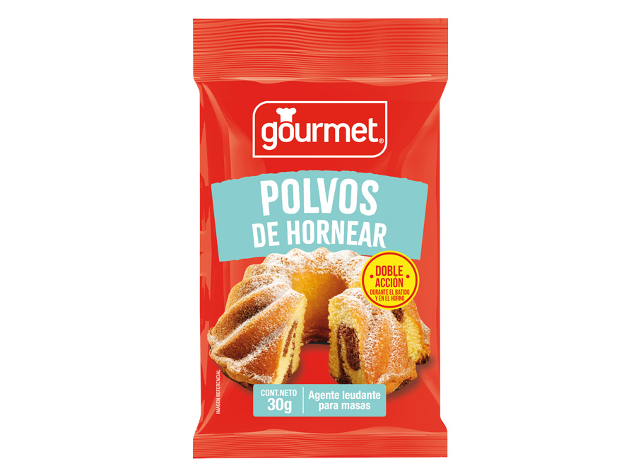  POLVO DE HORNEAR 30 GR X 20 UN GOURMET 