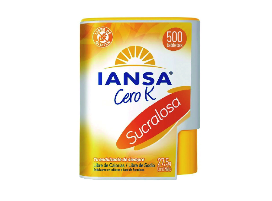  ENDULZANTE IANSA C.K SUCRALOSA 500 TABLETAS 