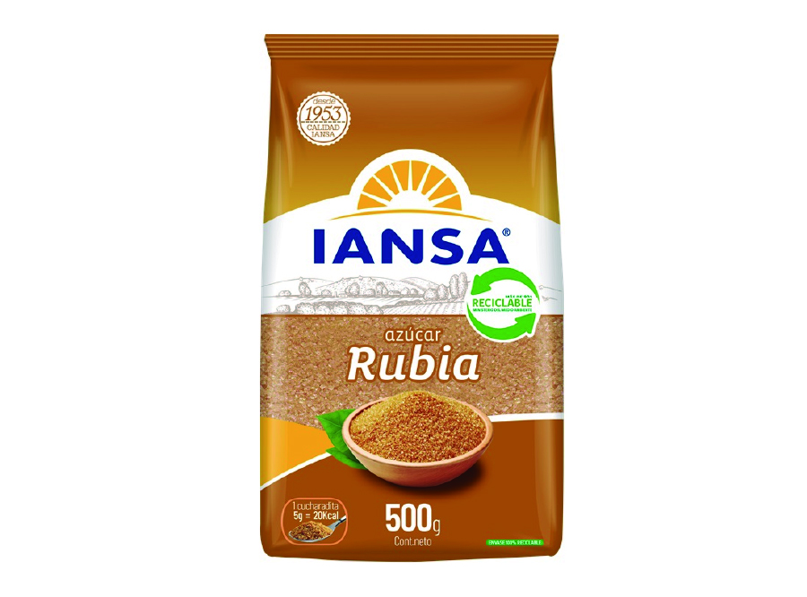  AZUCAR RUBIA 500 GR IANSA BOLSA 