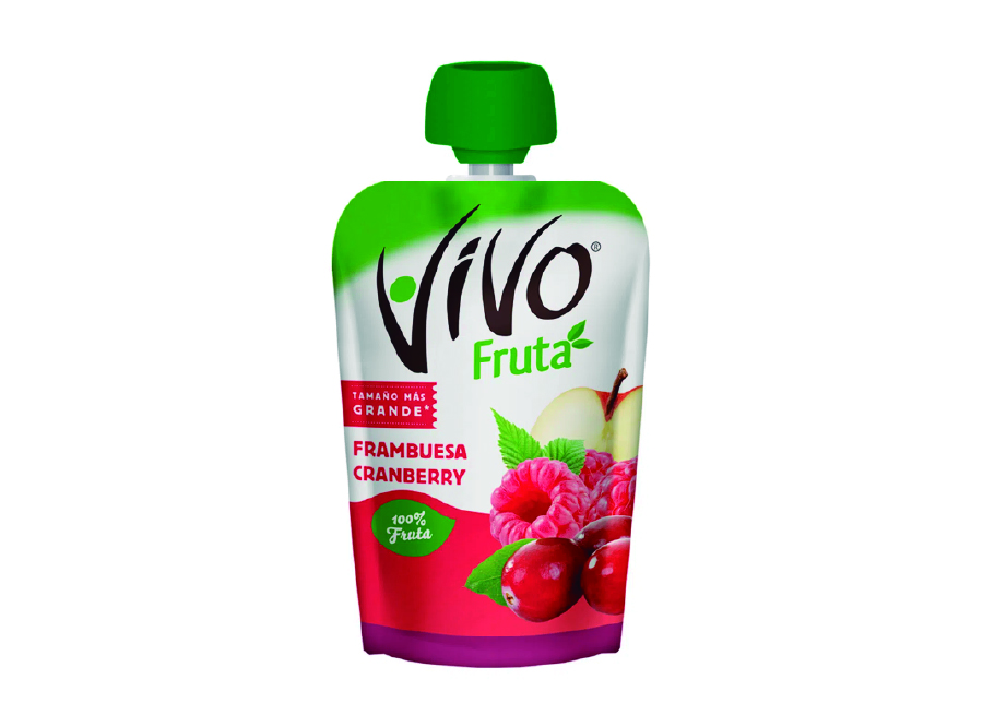  COMPOTA VIVO 120 GR FRAMBUESA CRANBERRY 