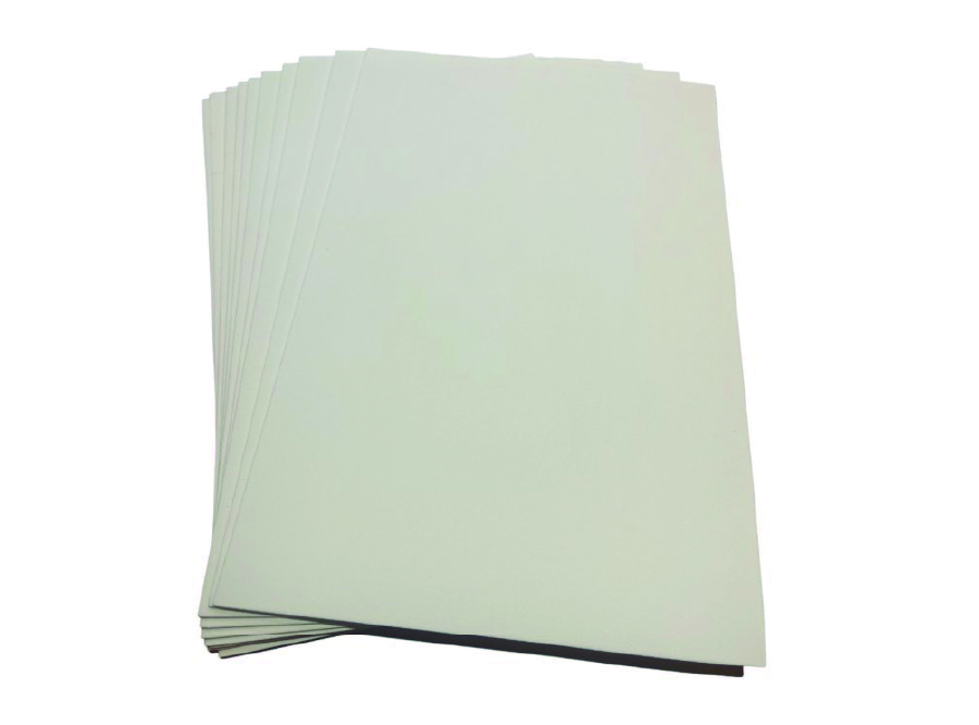  GOMA EVA 30X20 X 10 UN 2MM BLANCO LATINA 