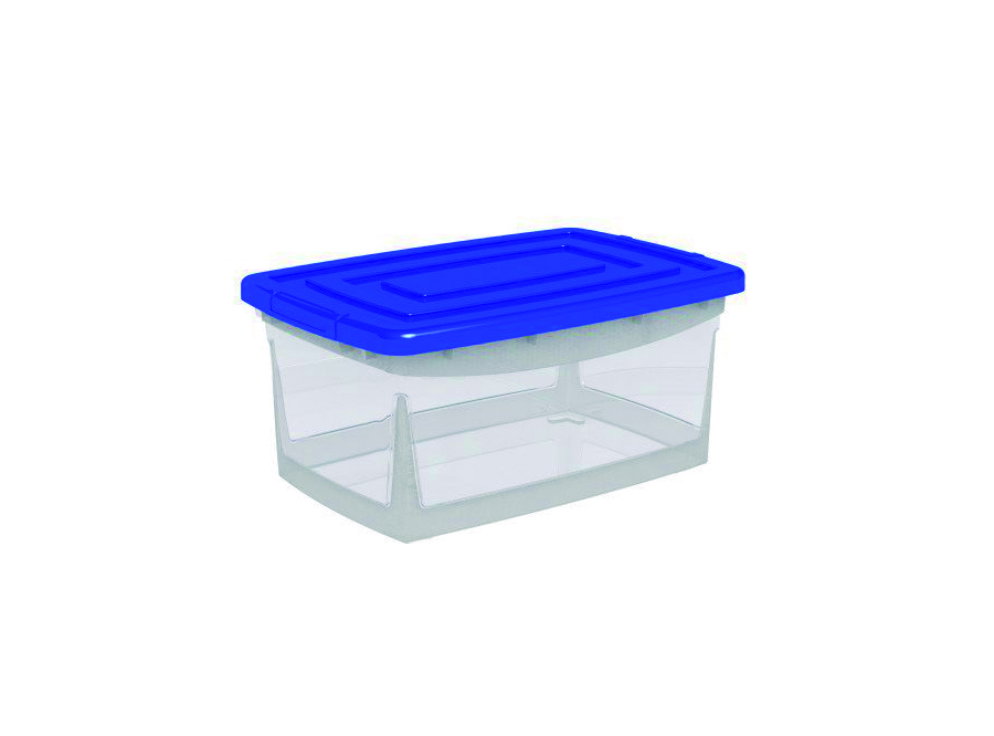  CAJA PLASTICA C/TAPA 6 LT 32X18.5X15CM 