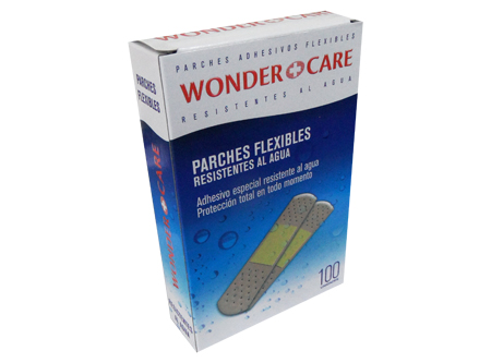  PARCHE CURITA VENDITA DISPLAY 100 UN. 