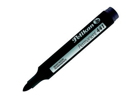  MARCADOR PERMAN.441 PELIKAN NEGRO P.REDONDA 
