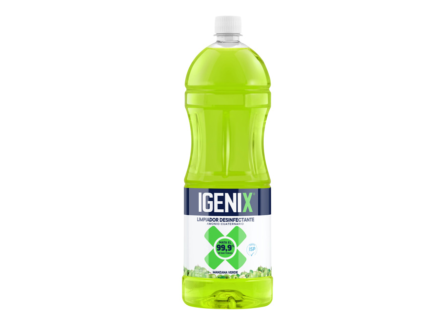  LIMPIADOR PISO 1800 CC. IGENIX MANZANA 