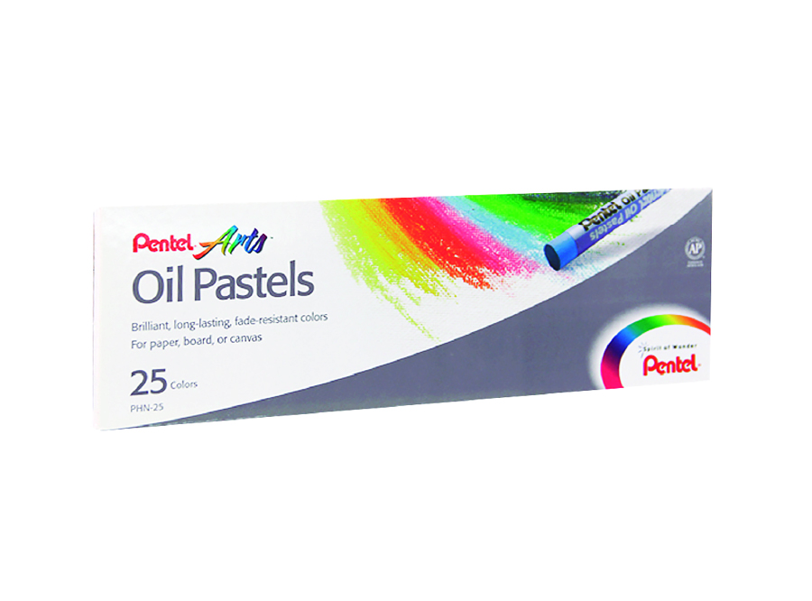  LAPIZ PASTEL 25 COL. PENTEL 